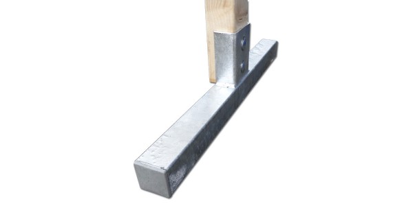 Pied fer pour chandelier - Chandelier d'obstacle Bois