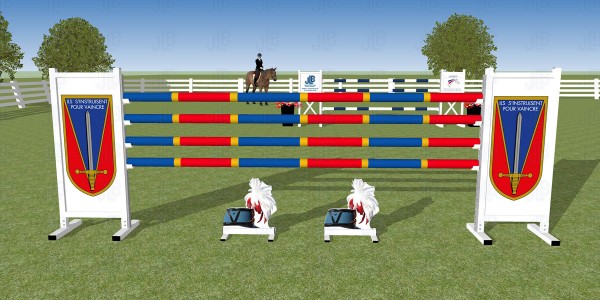 Obstacle "Ecole de St Cyr" - Sans mise en forme du panneau