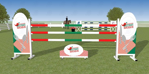 Obstacle "Bistrot" - Avec mise en forme du panneau