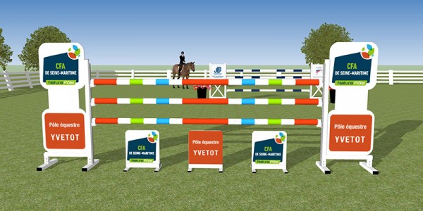 Obstacle "CFA" - Avec mise en forme du panneau