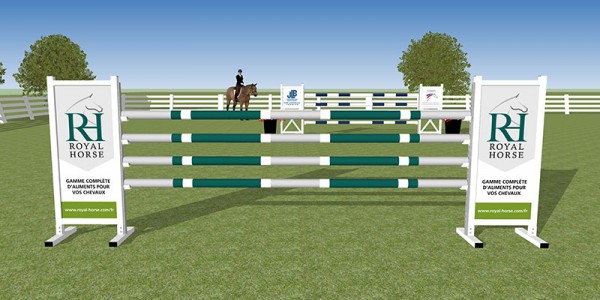 Obstacle "Royal Horse" - Sans mise en forme du panneau