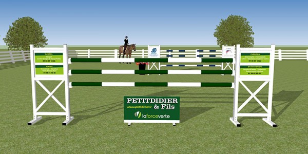 Obstacle "Petit Didier" - Obstacles sponsors Demi-plein