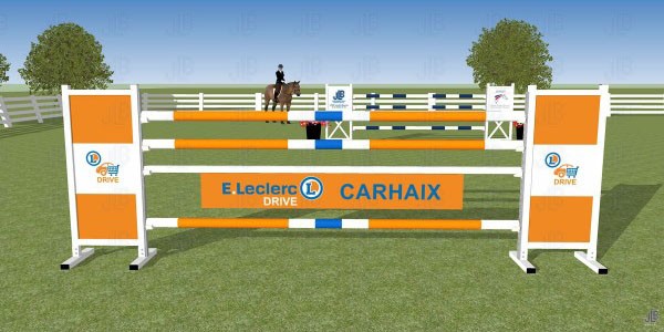 Obstacle "E-leclerc Drive" - Sans mise en forme du panneau