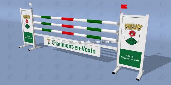 Obstacle "CHAUMONT" - Sans mise en forme du panneau
