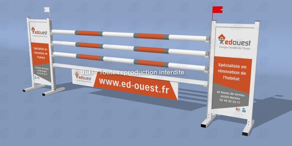 Obstacle "ED-OUEST" - Sans mise en forme du panneau