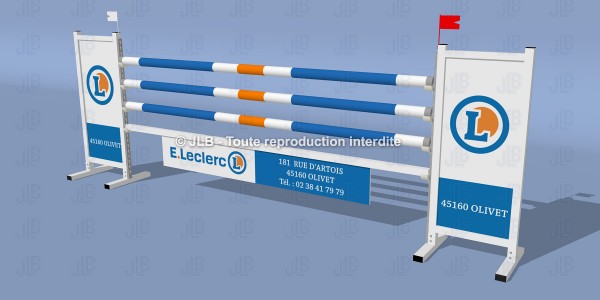 "LECLERC" - Sans mise en forme du panneau