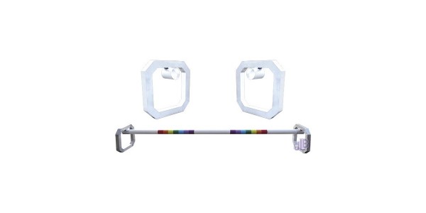 Cavaletti aluminium Brut - Chandelier d'obstacle Alu