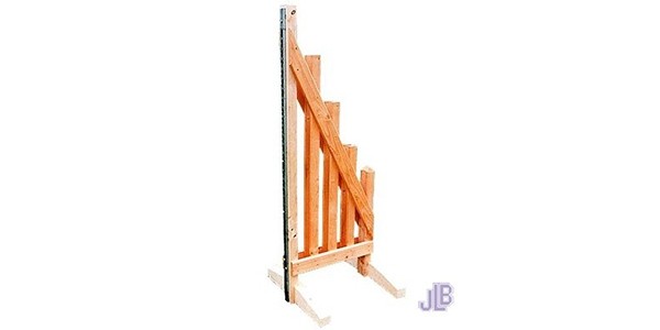 Chandelier biais - Chandelier d'obstacle Bois