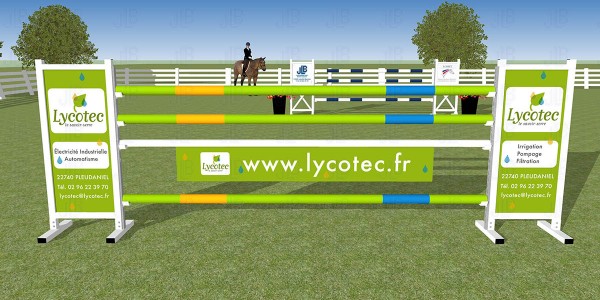 Obstacle "LYCOTEC" - Sans mise en forme du panneau
